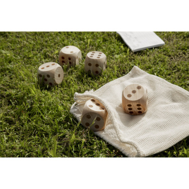 Logo trade promotional gifts picture of: Outdoor Dice Game