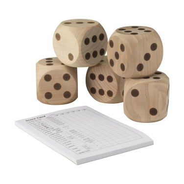 Logo trade promotional merchandise image of: Outdoor Dice Game