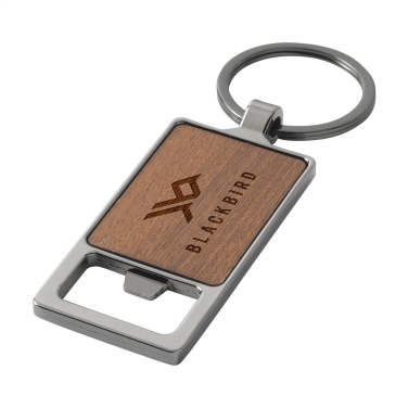 Logo trade promotional giveaway photo of: Sammy bottle opener / keyring