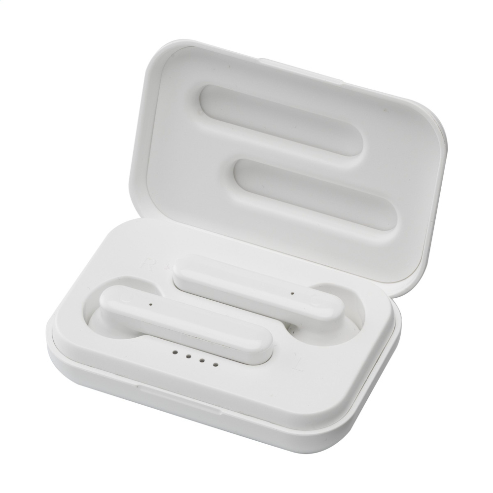 Logo trade corporate gift photo of: Sensi TWS Wireless Earbuds in Charging Case