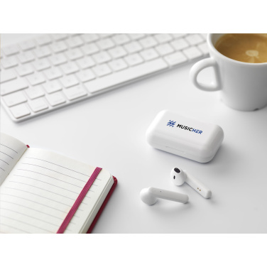 Logotrade corporate gift image of: Sensi TWS Wireless Earbuds in Charging Case