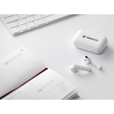 Logo trade promotional items picture of: Sensi TWS Wireless Earbuds in Charging Case