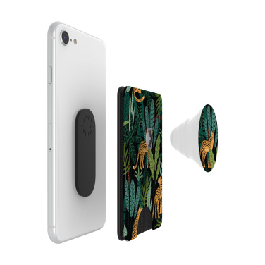 Logotrade promotional giveaway image of: PopSockets® PopWallet+ card holder with PopGrip