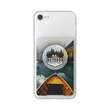 Logotrade promotional item picture of: PopSockets® PopWallet+ card holder with PopGrip