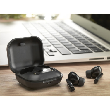 Logotrade promotional items photo of: Aron TWS Wireless Earbuds in Charging Case