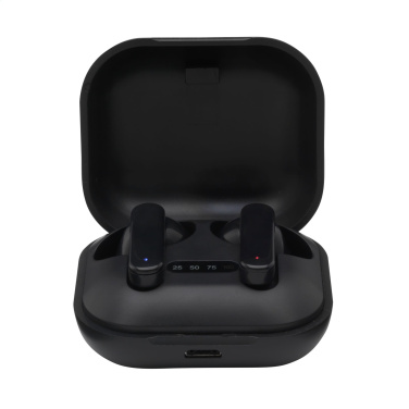 Logo trade promotional products picture of: Aron TWS Wireless Earbuds in Charging Case