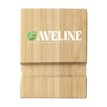 Logo trade corporate gift photo of: Supporto Bamboo phone stand