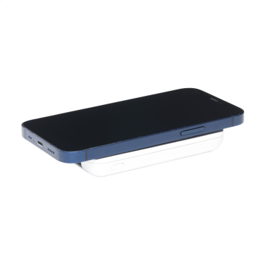 Logotrade advertising product image of: Force Magnetic RCS Recycled Wireless Powerbank 5000