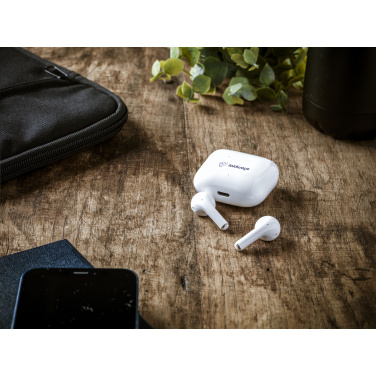 Logo trade promotional giveaways picture of: Olaf RCS TWS Wireless Earbuds