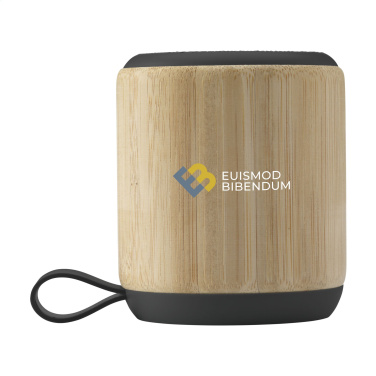 Logo trade promotional items picture of: Timor Bamboo Wireless Speaker