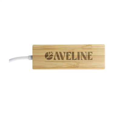 Logotrade advertising product image of: Bamboo USB Hub