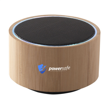 Logo trade business gift photo of: Wave Bamboo Wireless Speaker