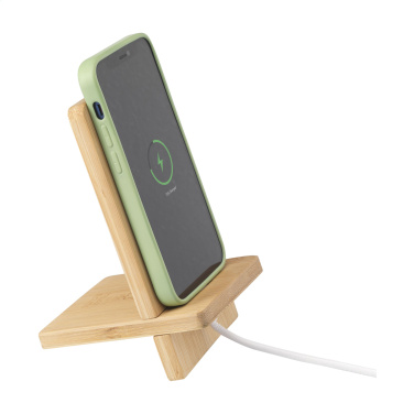 Logotrade business gifts photo of: Miyo Bamboo Phone Stand