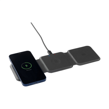 Logo trade promotional products picture of: TriCharge RCS  Recycled PU Wireless Charger