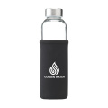 Senga Glass 500 ml drinking bottle, black