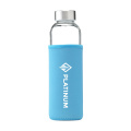 Senga Glass 500 ml drinking bottle, light blue