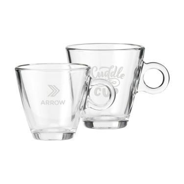 Logotrade promotional giveaway image of: Lugano Coffee Glass 230 ml