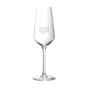 Logo trade corporate gifts image of: Loire Champagne glass 230 ml