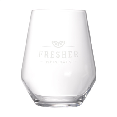 Logo trade promotional products picture of: Loire Water Glass 400 ml