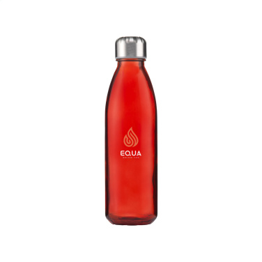 Logo trade promotional merchandise image of: Topflask Glass 650 ml drinking bottle