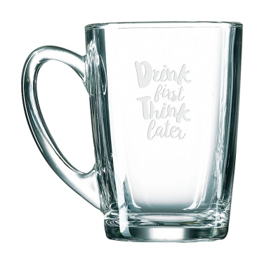 Logo trade promotional merchandise photo of: Morning Tea Glass 320 ml