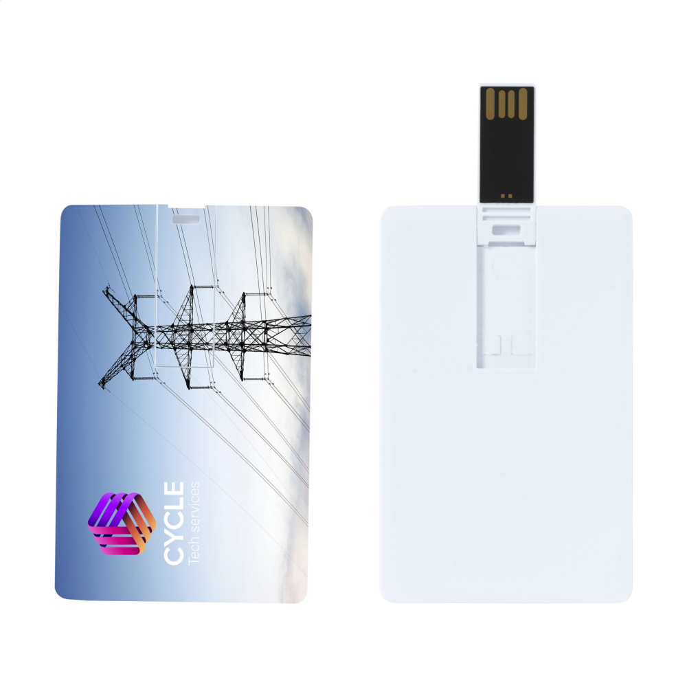 Logotrade promotional gift image of: CredCard USB from stock 4 GB