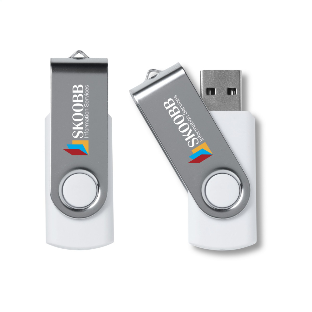 Logo trade promotional merchandise image of: USB Twist 4 GB