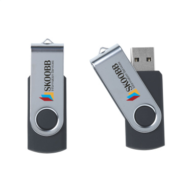 Logo trade promotional items image of: USB Twist 4 GB