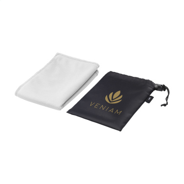 Logo trade promotional items image of: CoolDown RPET sports cooling towel