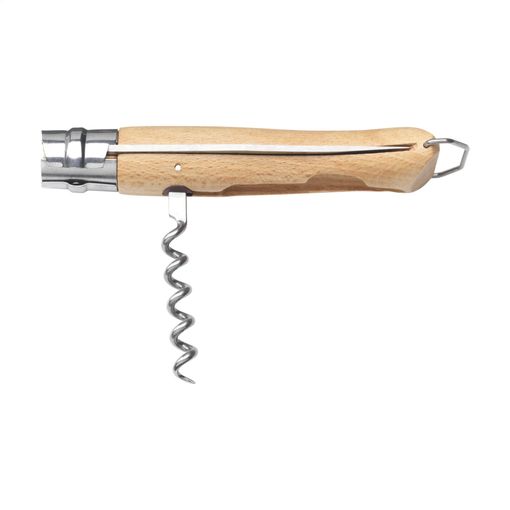 Logo trade promotional gifts image of: Opinel  No 10 Corkscrew Bottle Opener