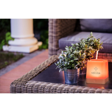 Logotrade promotional item image of: Grundig Lumo Solar Table Lamp