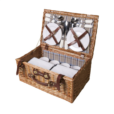 Logotrade promotional gifts photo of: QualityTime picnic basket