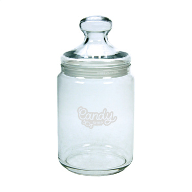 Logotrade business gift image of: Dolci Candy jar 1 L