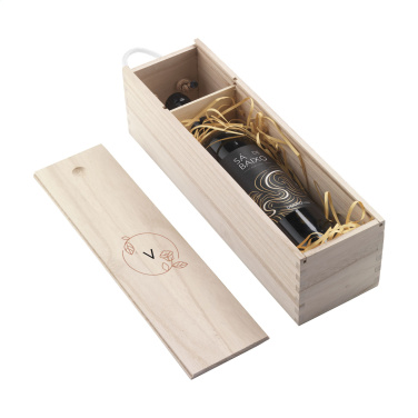 Logo trade corporate gift photo of: WineWood wine box