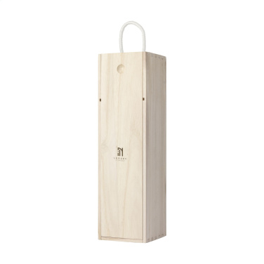 Logo trade promotional gifts picture of: WineWood wine box