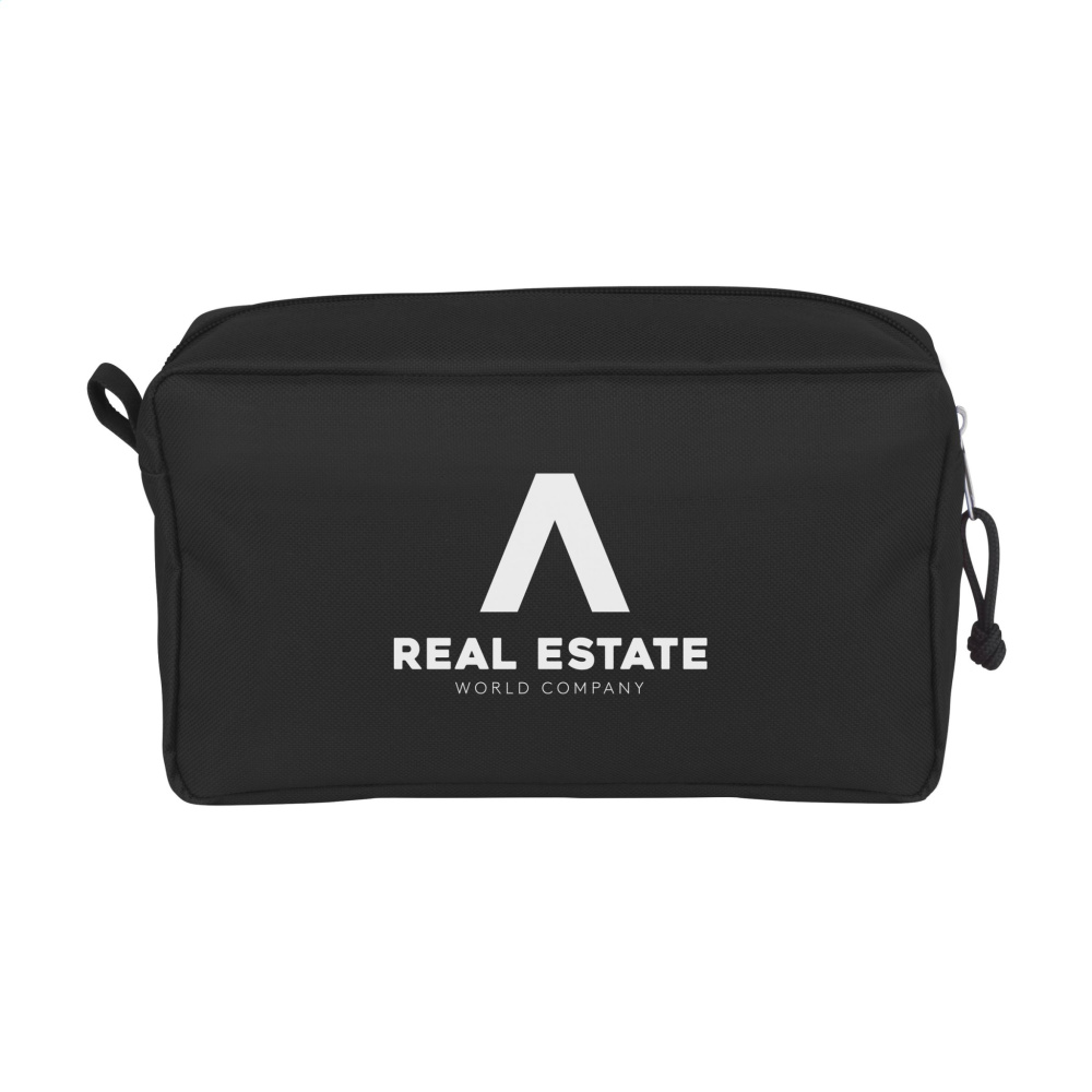 Logo trade promotional gift photo of: Stacey GRS RPET toiletry bag