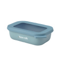 Mepal Cirqula multi use rectangular bowl 500ml lunchbox, nordic green