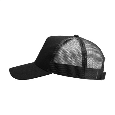 Logo trade promotional merchandise picture of: Trucker Recycled Cotton cap