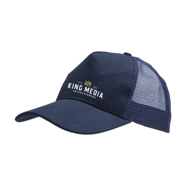 Logotrade promotional items photo of: Trucker Recycled Cotton cap