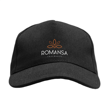 Logo trade corporate gift photo of: Hamar Cap Recycled Cotton cap