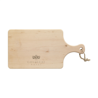 Logo trade promotional merchandise image of: Alder Wood Cutting Board Handle