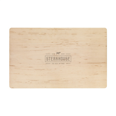 Logo trade promotional products image of: Alder Wood Cutting Board