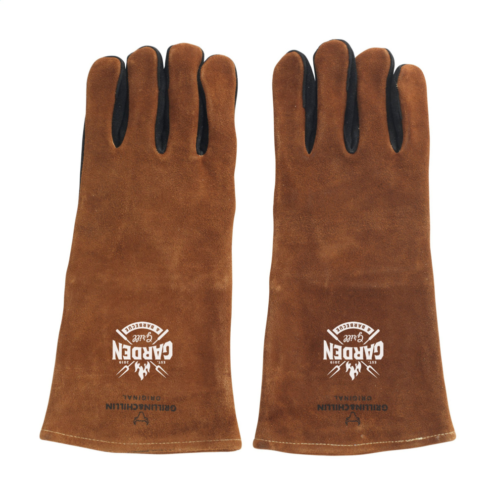 Logo trade promotional merchandise photo of: Gusta Grill BBQ Gloves