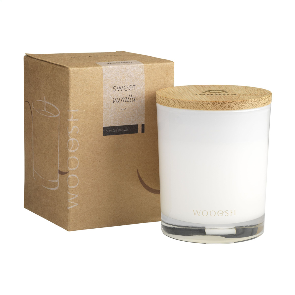 Logotrade promotional item image of: Wooosh Scented Candle Sweet Vanilla