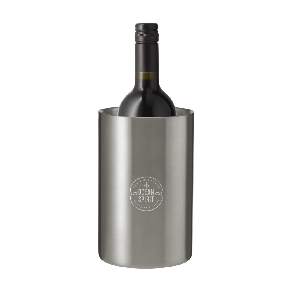 Logotrade promotional giveaways photo of: CoolSteel RCS Recycled Steel wine cooler