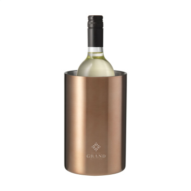 Logo trade promotional merchandise photo of: CoolSteel RCS Recycled Steel wine cooler