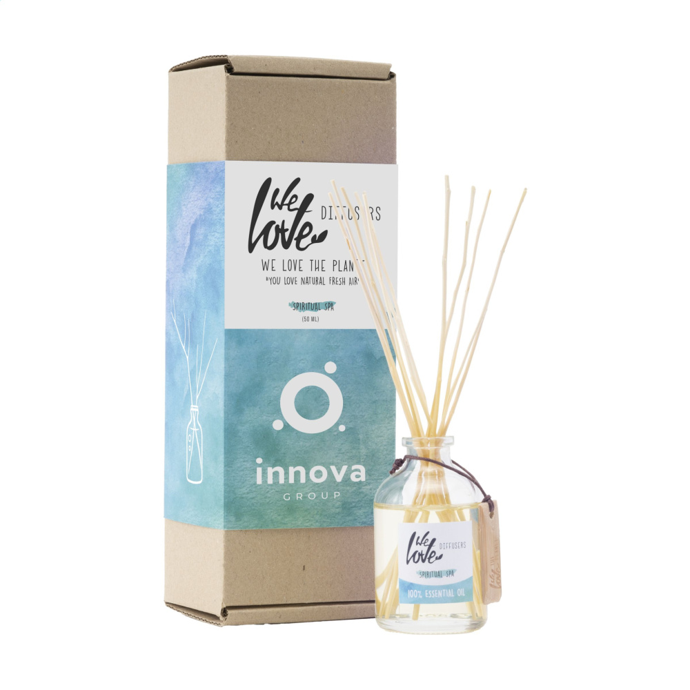 Logo trade promotional items image of: We Love The Planet Diffuser Spiritual Spa 50 ml