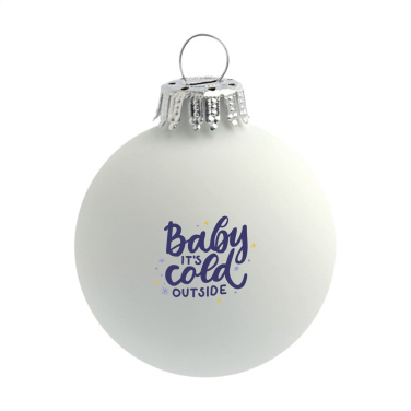 Logotrade advertising products photo of: Christmas Bauble Ø 6 cm - Made in Europe