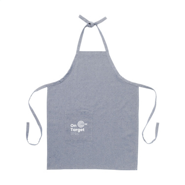 Logo trade promotional merchandise photo of: Wolkat Taza Recycled Textile Apron