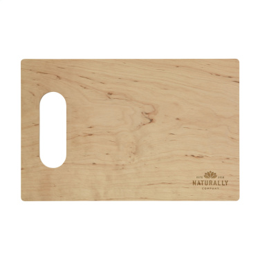 Logo trade promotional giveaways picture of: Alder Wood Chopping Board Open Grip